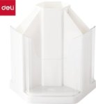 360 Rotating Pen Holder White