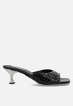 Alayah Mule Heel - Black