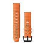 Garmin Quickfit 22 Watch Bands - Ember Orange Silicone