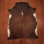 Aa Grade Nguni Hide 816 Brown white L - Large Brown white Panelled
