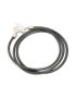 Mens Waterproof Stainless Steel Cord Wrap Bracelet
