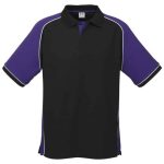 Mens Nitro Golf Shirt Purple