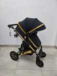 Agape Aurum Gold 2 In 1 Stroller