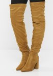 Madison Portia Over The Knee Boot - Tan