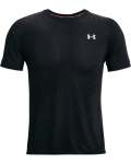 Men's Ua Streaker Runclipse Short Sleeve - Black Md