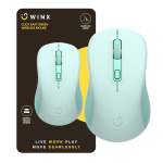 Winx Click Easy 1600DPI 2.4GHZ Wireless Mouse - Green