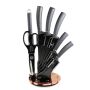8 Piece Knife Set - Black