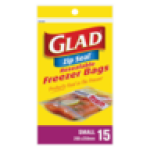 Zip Seal Resealable Freezer Bags 15 Pack
