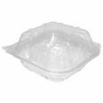 Clear Container – Hamburger Foldover