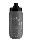 Trek Flag Water Bottle 550ML- Grey White