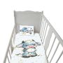 Sleepy Blue Cow Cot Duvet Set