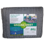 Heavy Duty Camping Ground Sheet - 2.4M X 4M Silver