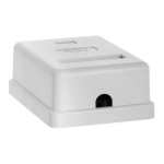 Acconet. Acconet CAT5E 1-PORT RJ45 Wall Box CAT5-BOX-1