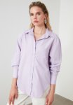 Boyfriend Shirt - Lilac