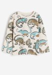 Long-sleeved T-Shirt - Beige