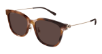 Gucci Sunglasses Womens In Havana Gold Brown GG1884SK-004 - Havana Onesize