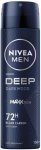 Nivea Deep Black Carbon Dark Wood Deodorant Spray - For Men