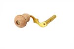 Taurish Modern Grandfather Clock Winding Key Crank Winder Mainspring Key Winding Tool Brass Made