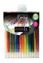 Create Retractable Wax Crayons Wallet Of 12 Colours BOX-12
