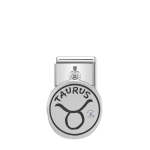 Composable Classic Link Taurus In Silver And Swarovski Zirconia