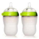 Comotomo Natural Feel Bottle 250ML -twin Pack - Green