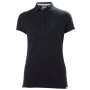 Women's Crew Pique Polo 2 - 597 Navy / M
