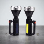 Solac Solar Super Powerful Light Charging Flashlight
