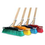 Supa Deluxe Flagged Bristles Broom Wooden Handle
