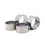 4 Piece Round Napkin Rings SGN204