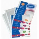 Bantex 'copy-safe' Multi-punched A4 P.p Filing Pockets - 120MICRON 100 P p
