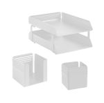 Complete Desk Set Fluted – 514WH