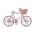 Chipboard Bicycle Basket
