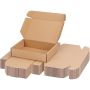 50PCS Mailer Box Self-locking Box Cardboard Stock Boxes