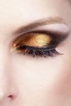 Red Blue Rhinestone Eyelashes