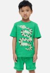 Cotton Shorts - Green