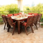 Outdoor Patio 412-SEATER With Cushions - Kiaat - 8-SEATER