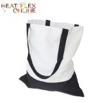 Sublimation Polyester Tote Bag White & Black