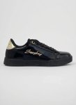 Sissy Boy Marty Patent Black Sneakers - UK8 Black