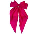Large Silky Hair Bow Clip