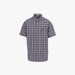 Mens Oak Short Sleeve Classic Shirt Navy - 10XL
