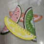 Fruit-Themed Measuring Tool - Watermelon Orange Kiwi Lemon Styles | 16.0cm Stationery Present For Young Ones & Birthday Adornments