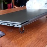 Invisible Metal Stand Holder For Laptop MINI Portable Heightening Cooling Rack Support Folding Base Universal Notebook Stand Adj