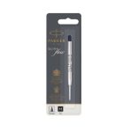 Parker Quinkflow Ball Pen Refill Medium Nib Each Black