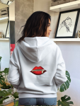 Zip It Summer Hoodie - White - Large