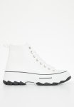 Madison Sabrina High Top Sneaker - White