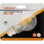 Warm White CLA B22 Vintage LED Filament Bayonet Globe 4W