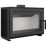 - Jas Built-In Fireplace 10KW + Convection Box