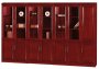 Maqelepofurn - The Library Mahogany Finish Wall Unit