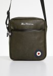 Ben Sherman Cross Body Pu Lea Bag - Dk Olive