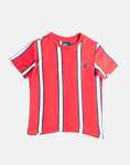 Polo Boys Blake Striped Samba Red T-Shirt - 13-14 Red
